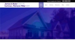 Desktop Screenshot of bedordental.com